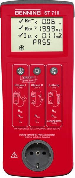 Benning ST 710 - Revizní zkoušečka spotřebičů 200 mA