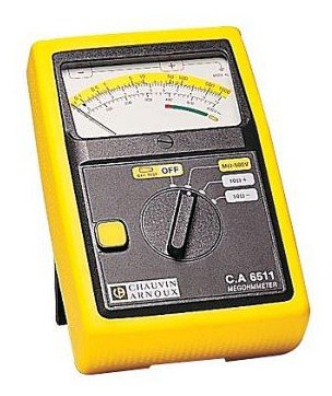 Chauvin Arnoux C.A 6511 - Měřič izolačního odporu 500V