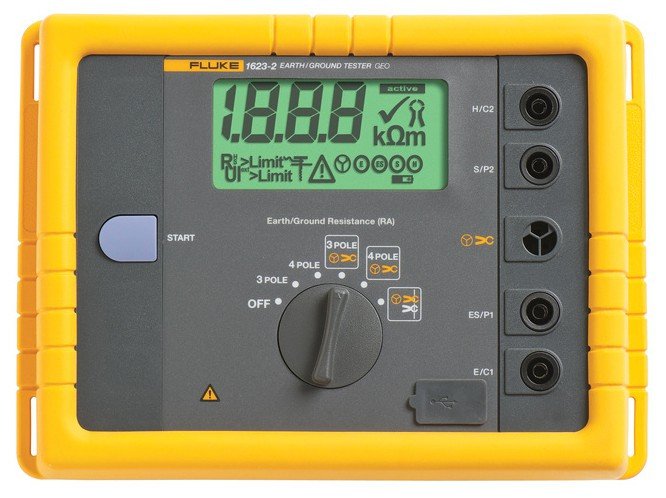 Fluke 1623-2 - Měřič zemního odporu Měření bez rozpojení zemniče
