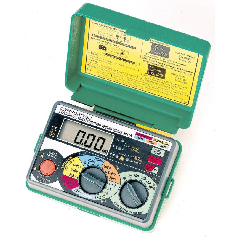 Kyoritsu KEW 6011A - Multifunkční revizní přístroj 250/500/1000 V