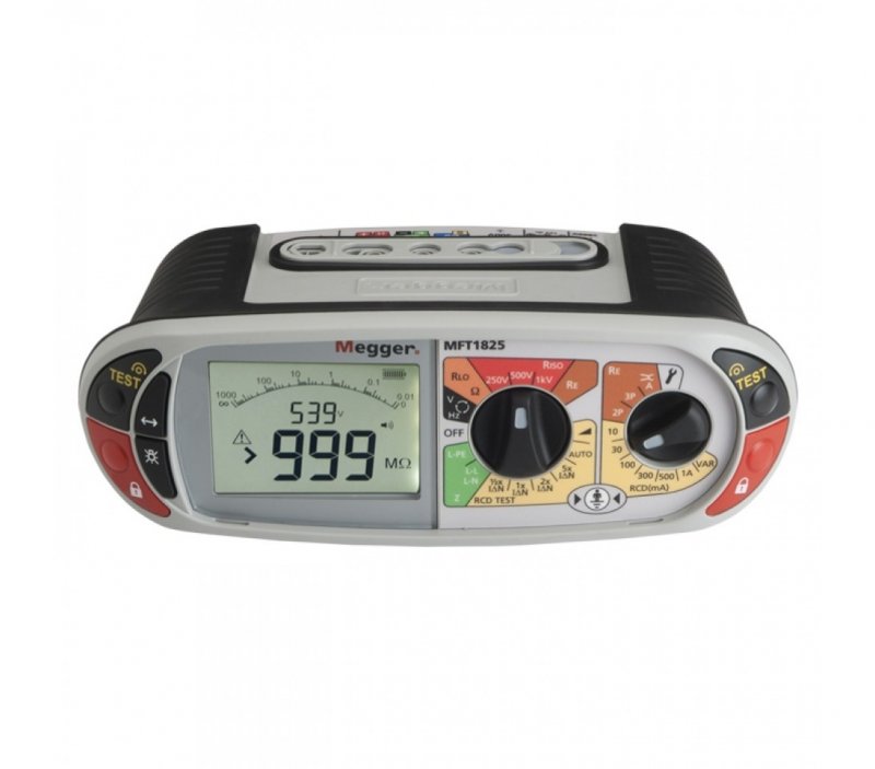 Megger MFT1825 - Multifunkční revizní přístroj Izolační odpor do 1000 V DC