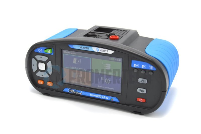 Metrel MI 3152H EurotestXC 2,5 kV - Multifunkční revizní tester elektrických instalací