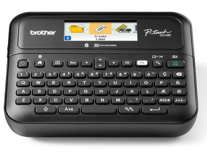 Brother PT-D610BTVP - Tiskárna samolepících štítků Šířka pásky 3